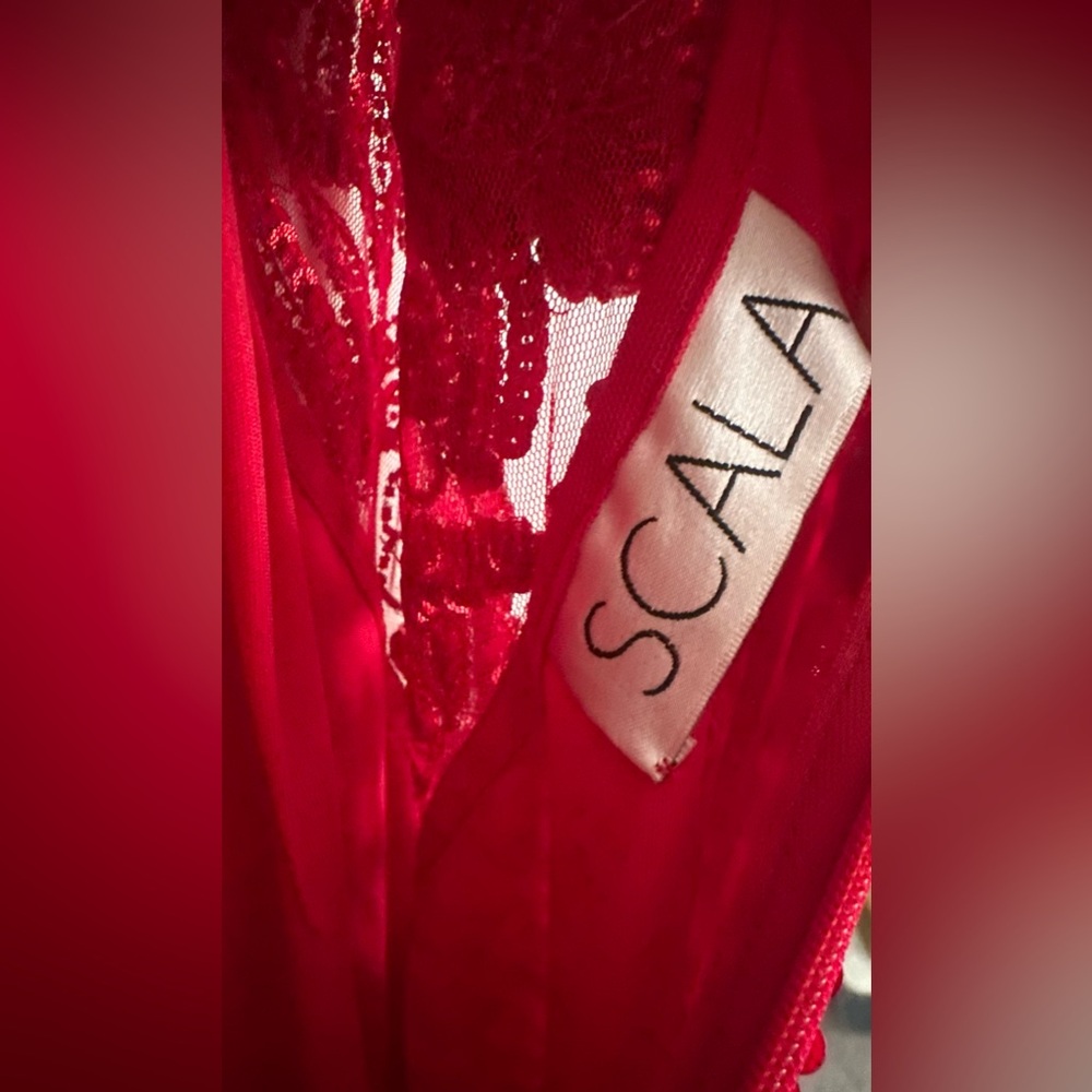 Scala Dazzling Ruby Sequin Dress - image 7